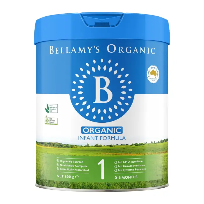 Bellamy's Organic Infant Formula Step 1 800g Featured Bellamy’s Organic Stage 1 Infant Formula | 800g - Image 1