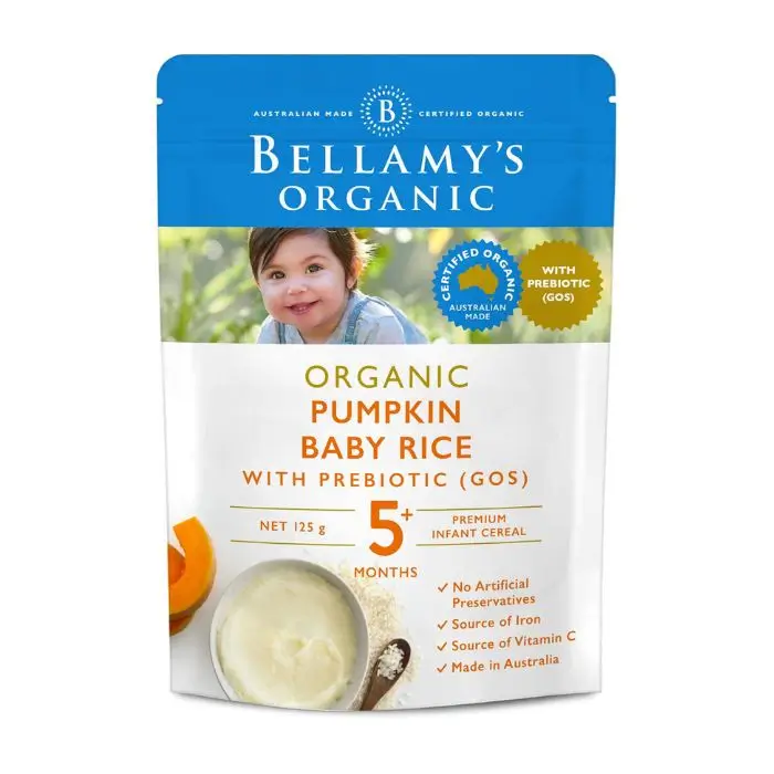 Bellamy's Organic PUMPKIN BABY RICE Bellamys Organic PUMPKIN BABY RICE In Bangladesh