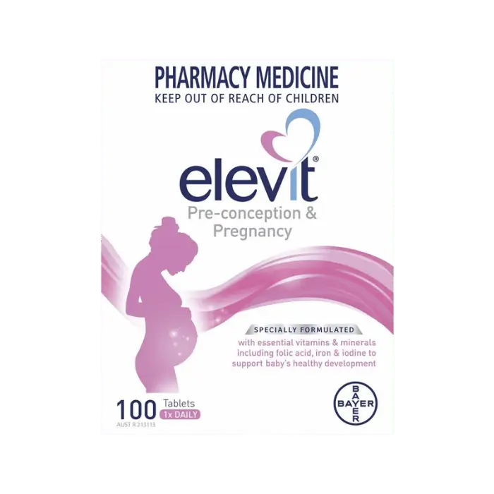 Elevit Pre-conception & Pregnancy 100 Tablets Featured Elevit Pre conception Pregnancy 100 Tablets In Bangladesh