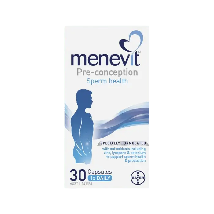 Menevit Pre-Conception Sperm Health Capsules 30 Pack Featured Menevit Pre Conception Sperm Health Capsules 30 Pack In Bangladesh