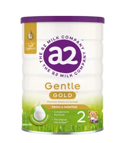 A2 Gentle Gold Premium Follow-on Formula Stage 2 800g for babies from 6 to 12 months now available at OZBABYMILK in Bangladesh.