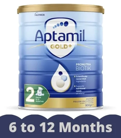Aptamil Gold 2 Pronutra Biotik Baby Follow On Formula From 6 to 12 Months 900g In Bangladesh