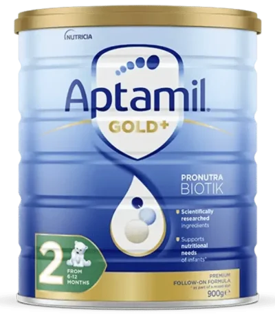 Aptamil Gold 2 Pronutra Biotik Baby Follow On Formula From 6 to 12 Months 900g In Bangladesh