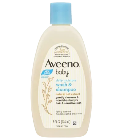 Aveeno Baby Daily Moisture Lightly Scented Wash Shampoo 236ml 1 In Bangladesh