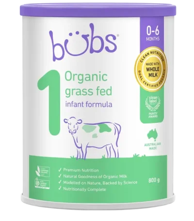 Bubs Organic® Grass Fed Infant Formula Stage 1 for babies 0 to 6 months now available at ozbabymilk In Bangladesh