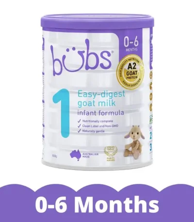 Bubs® Goat Milk Infant Formula Stage 1 1 In Bangladesh
