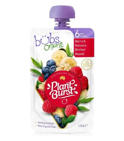 Bubs® Organic Berry and Banana Bircher Muesli In Bangladesh