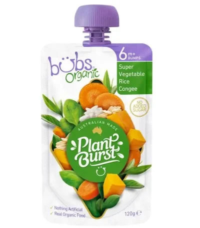 Bubs® Organic Super Vegetable and Rice Congee In Bangladesh