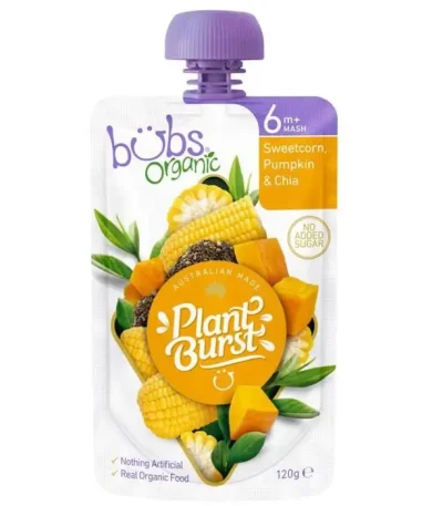 Bubs® Organic Sweetcorn Pumpkin and Chia In Bangladesh