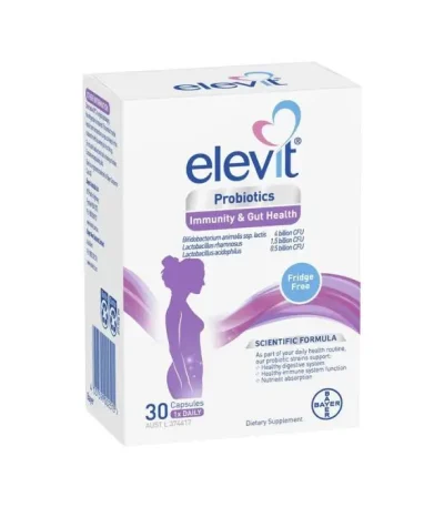 Elevit Probiotics Immunity Gut Health 30 Capsules In Bangladesh