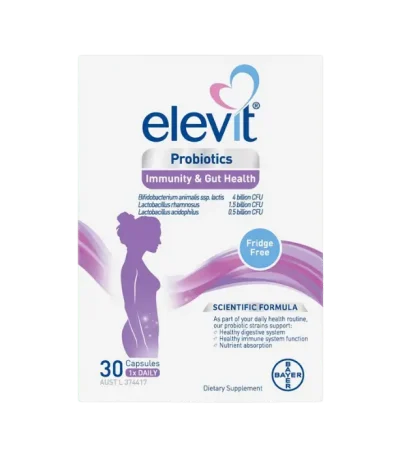 Elevit Probiotics Immunity Gut Health 30 Capsules In Bangladesh
