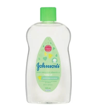 Johnsons Baby Oil with Aloe Vera Vitamin E 500mL In Bangladesh