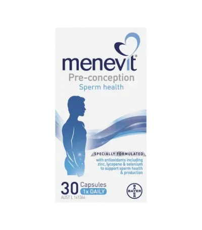 Menevit Pre Conception Sperm Health Capsules 30 Pack In Bangladesh
