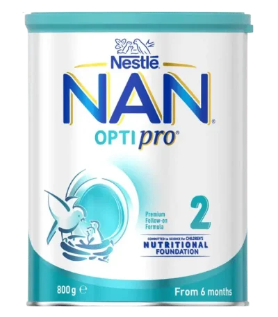 Nestle Nan Optipro 2 Follow On Formula 6 12 Months Powder 800g In Bangladesh