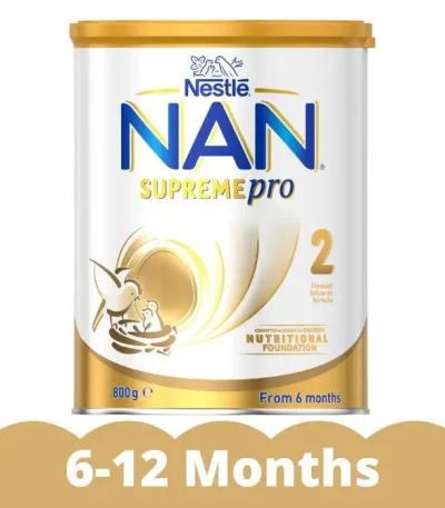 Nestle Nan Supreme Pro 2 Premium Follow On Formula 6 12 Months Powder 800g 1 In Bangladesh