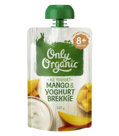 Only Organic 8 Months Mango Yoghurt Brekkie 120g In Bangladesh