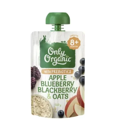 Only Organic Apple Blueberry Blackberry Oat Prebiotics 8 Months In Bangladesh