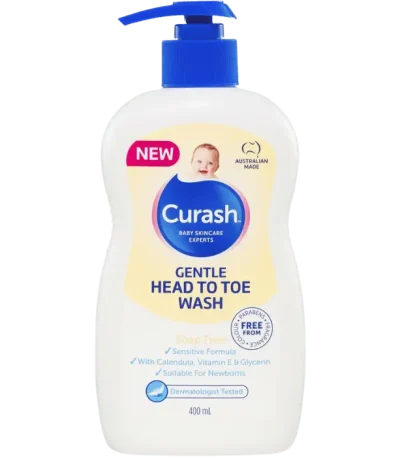 featured Curash Gentle Head to Toe Wash 400mL In Bangladesh